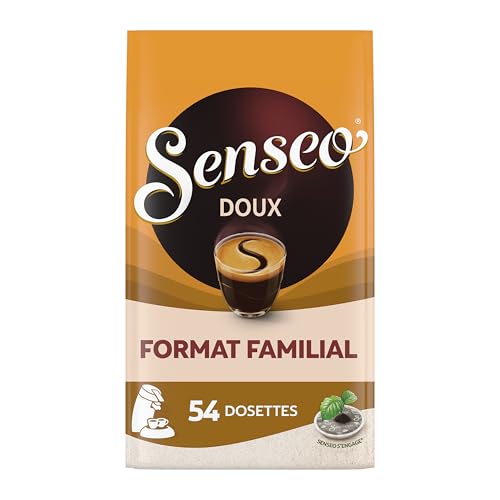 Senseo Café 54 Dosettes Doux (L'emballage Peut Varier)