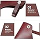 Angoily Leder- Hatchet- Deckel. Leder Cover Schnappscheidekopf Hatchet Protector Sleeve Praktische Campingzubeh?r für Drau?en Arbeiten Gartenarbeit Werkzeughalter Axtabdeckung