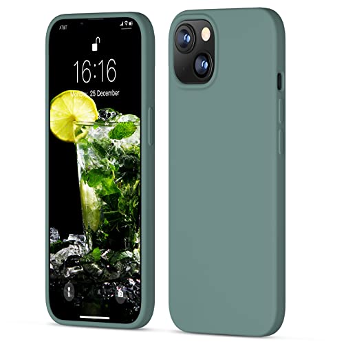 JASBON Ultra-Thin Hülle Kompatibel mit iPhone 13, Lightweight Liquid Silikon Hülle Cover