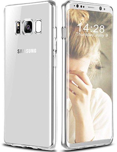 GeekZone for S8 Plus Case, S8 Plus Clear Case Slim Fit Crystal Lightweight Thin Flexible Shock Absorbing Soft Rubber Bumper Protective Case Cover Shell for S8 Plus -Clear