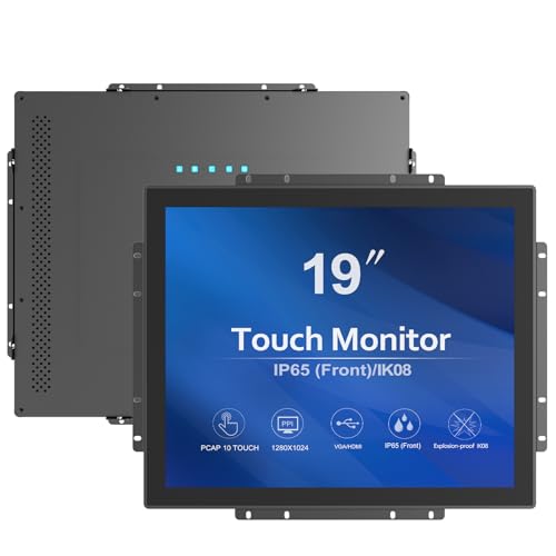 Image of GreenTouch High Brightness 19 Inch 10 Points Open Frame PCAP Touchscreen Monitor - Outdoor Industrial Touch Display -16:9 -TFT LCD