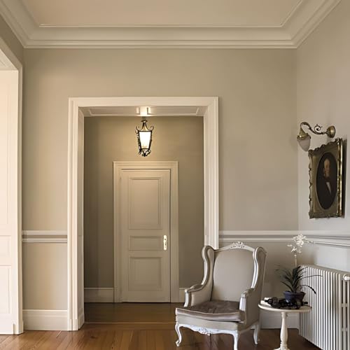 Moulure flexible P8050F Orac en polyuréthane de 200 cm pour finition murale