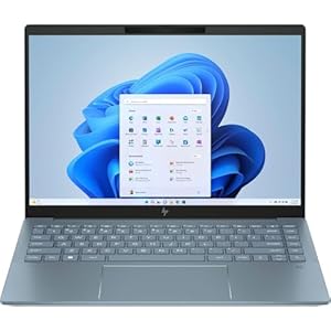 HP Pavilon Plus 14-ew1007ns – Ordenador portátil de 14″ OLED 2.8K (Intel Evo Core Ultra 7, 32GB RAM, 1TB SSD, Intel ARC Graphics, Windows 11) Azul – Teclado QWERTY Español