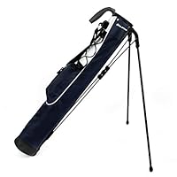 Orlimar Pitch ’n Putt Golftasche, leicht, mitternachtsblau, Par 3, kleine Executive Golfschlägertasche für einige Clubs, Serie Herren und Damen, mit 2-Wege-Trennwand, 1 Tasche, Schultergurt,