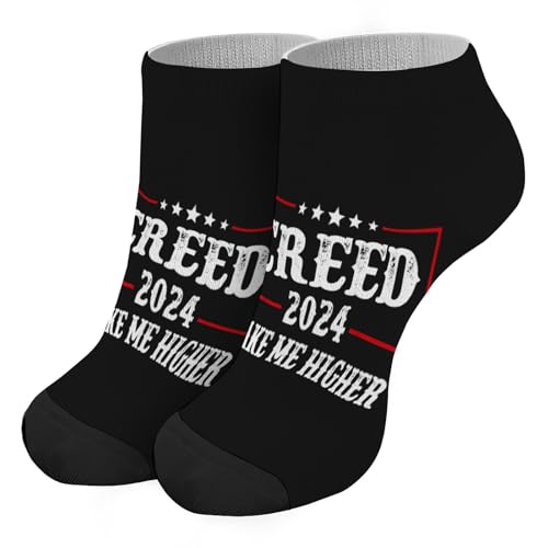 Creed 24 Take Me Higher No Show Socks Women Liner Mens Socks2