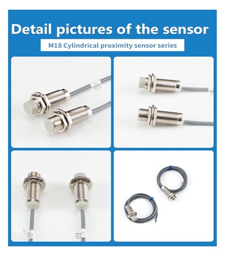 Interruptor inductivo M18 flush 5mm de 3 hilos para solucionar fallos de carrera mecánicos 6