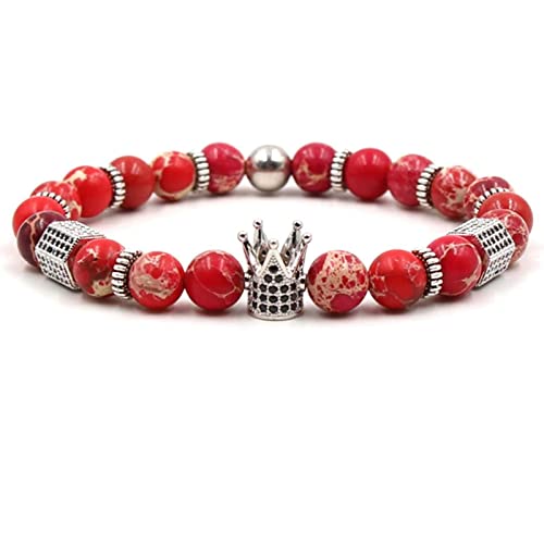Bracelet pour couples en oeil de tigre : le cadeau de Saint-Valentin idéal