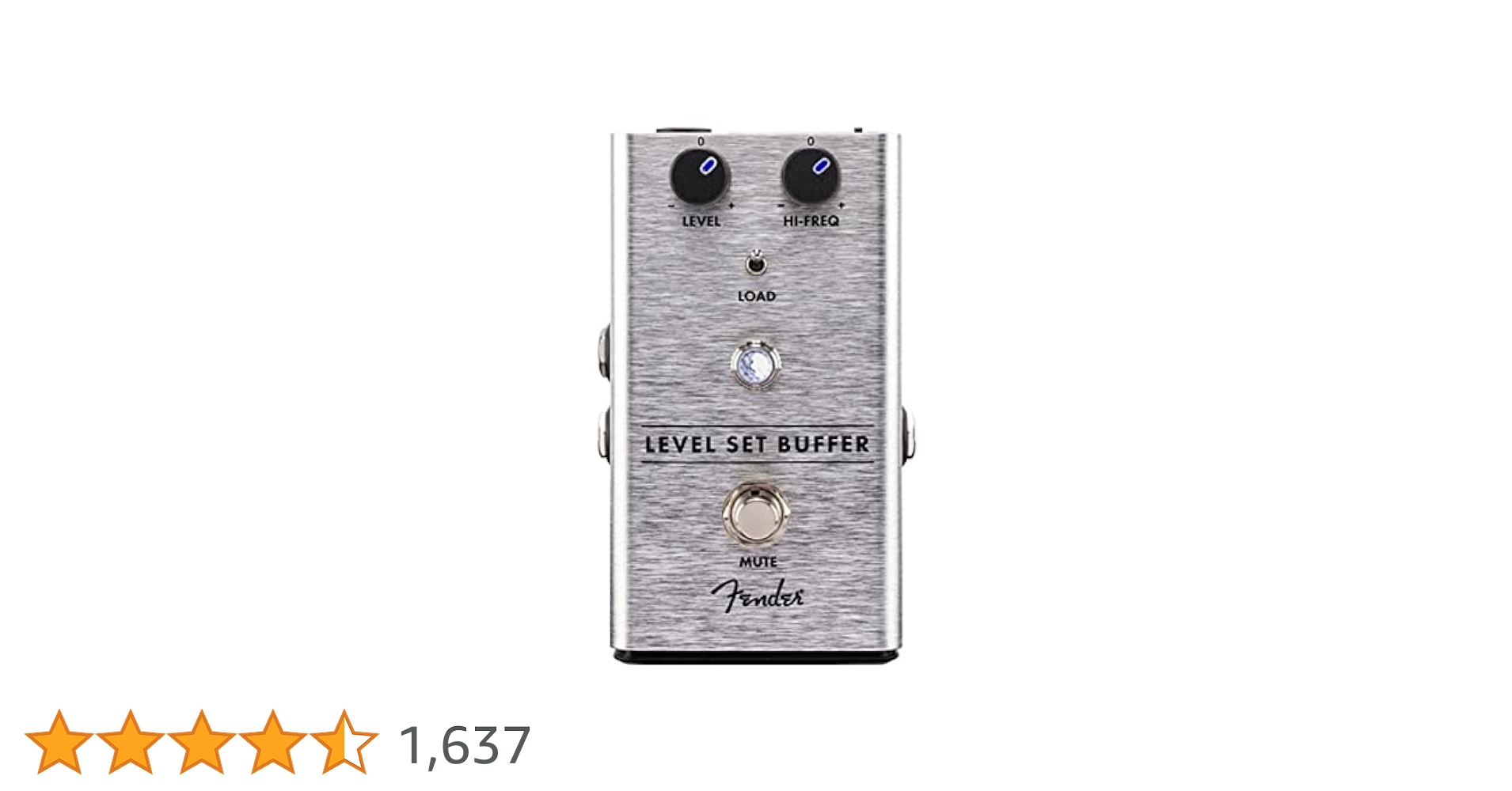 Fender LEVEL SET BUFFER ギターエフェクター Fender Level Set Buffer Pedal | Long & McQuade