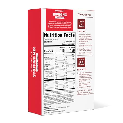 Amazon Grocery, Chicken Flavor Stuffing Mix, 6 Oz - image 2