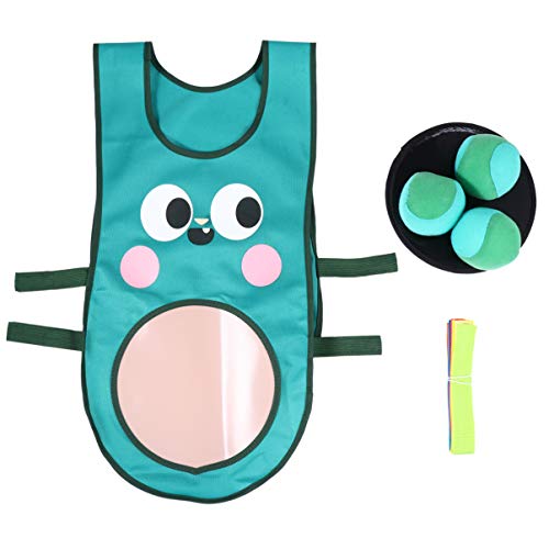 CLISPEED Conjunto de Jogo de Colete de Bola para CrianÃ§as Dodge Bola Colete de Bola de Alvo Pegajos