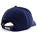 Trendy Apparel Shop Racing 3D Embroidered Flame Car Race Flag Baseball Cap - Navy