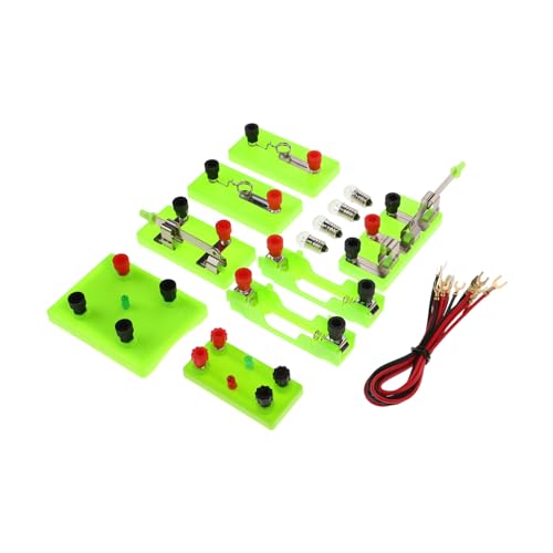 Warmhm Kit Esperimenti Elettrici Per Per Insegnamento Stem e Attività Pratiche Scuola Per Studenti e Superiori