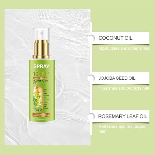 Spray capilar hidratante 10 en 1 con keratina vegetal 3.527 oz miniatura 3
