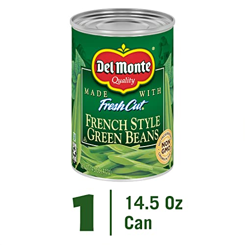 Image of DEL MONTE BLUE LAKE French Style Green Beans, Canned Vegetables, 14.5 oz Can