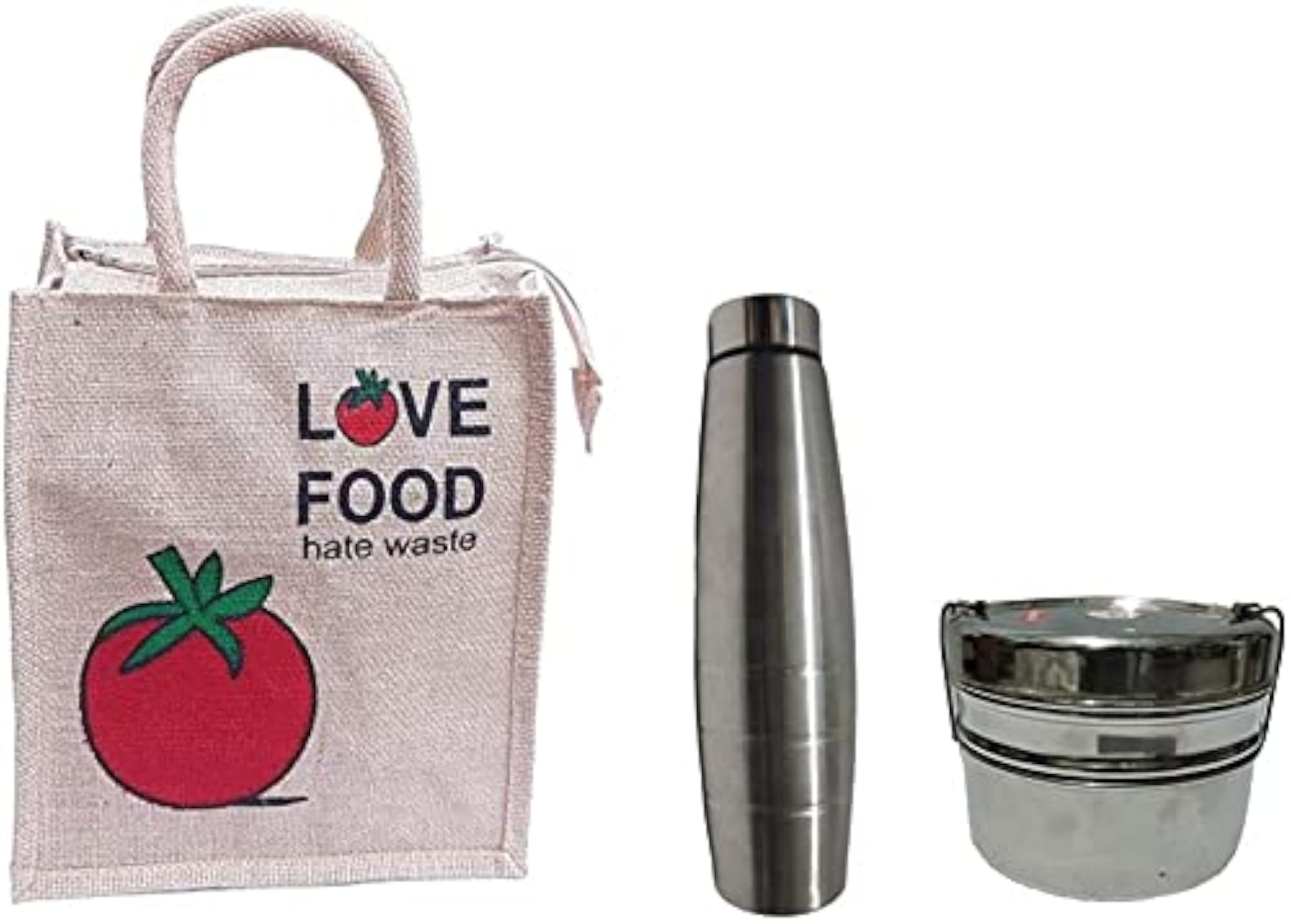 Multipurpose Jute Lunch Bag, Pack of 1