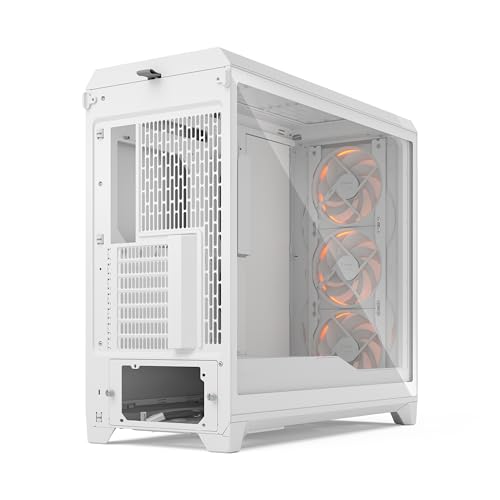Fractal Design Meshify 3 XL blanca chasis de PC con cristal templado transparente premium 6