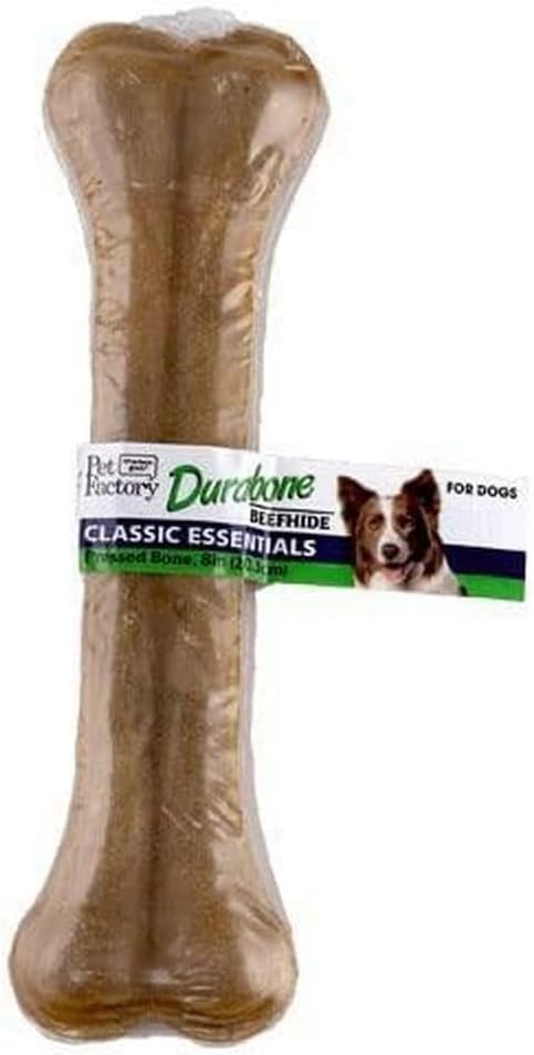 Pet Factory Classic Essentials Beefhide 8″ Durabone...