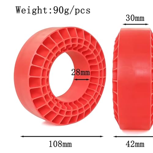 Mousse d'insertion caoutchouc de silicone pour pneu RC 1.9 2.2 pouces - 4