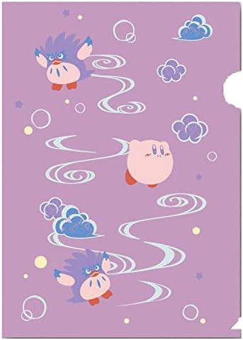 Amazon 星のカービィ ふわふ和コレクション クリアファイル 9 流水文 クー アニメ 萌えグッズ 通販