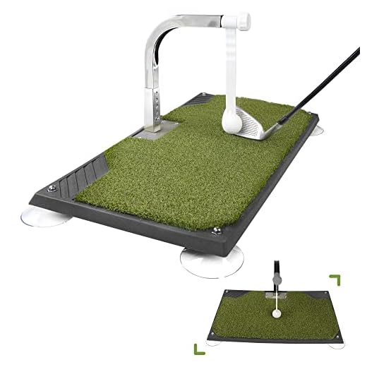 Portable Golf Swing Trainer with Adjustable Height