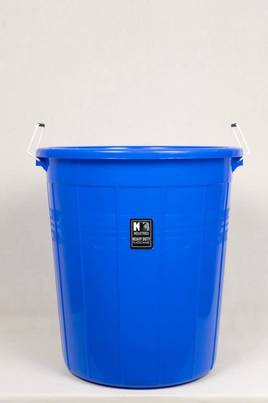 KKR Industries Heavy Duty Plastic Storage Bucket 30 litres (Blue