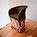 Equipal Furniture Chair Handmade By Equipales San Jose Rustic in Coffee Color Traditional Mexican Style Ideal for your home, house, garden, office, equipal