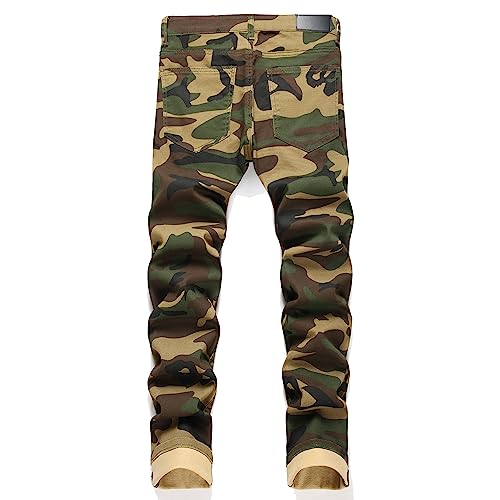 RXXKKK Men's Regular Slim Fit Jeans2