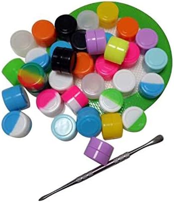 HONEYYE 2ml Silicone Container Silicone New Storge Jars 100pcs