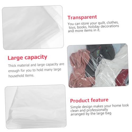 Conteneur de rangement pour couettes XXL afin d'optimiser les placards de chambre