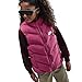 Nike, Unisex Kids, Sportswear All Day Play Therma-FIT Loose-Fit Puffer Vest (Little Kid/Big Kid), Sweet Beet/White, X-Large Big Kid