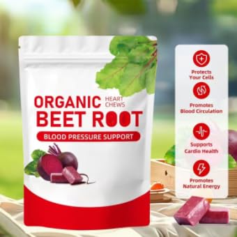 Remolacha orgánica, prensada en frío, soluble en agua, remolacha cruda altamente concentrada | Mezcla de bebidas superalimentarias | Sin OGM, apto para veganos