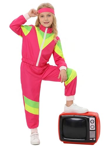 Disfraz Retro 80s para Niños y Niñas Cuteshower