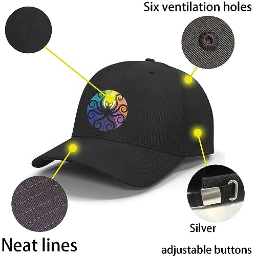 Image of Baseball Cap Adjustable Dad Hat Unstructured Cotton Hat