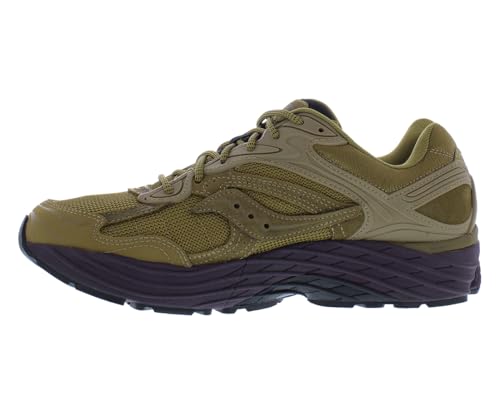 Saucony ProGrid Omni 9 baskets running rétro marron vin