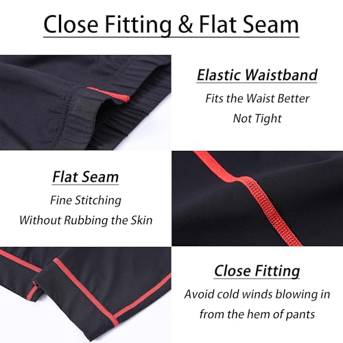 Men Thermal Underwear Open Front Long Johns Without Velvet Autumn and Winter Mens Base Layer Bottoms Leggings4