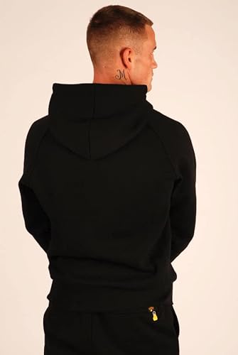 KRONK Gloves Zip Hoodie with Applique Logo – Regular Fit Men’s Zip Hoodie - Heavyweight Cotton Blend with Iconic Boxing Logo Design - Comfortable Gym & Streetwear Jacket for Training and Everyday Wear - Image 4