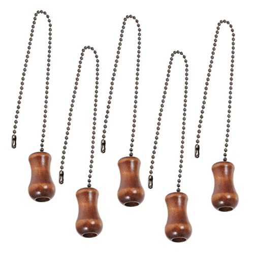 Zynphancer シーリングファン用引き紐チェーン5個セット ? 天井換気扇や照明器具の取り替えに、簡単取付で安定使用