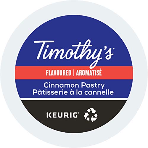 Timothy's Cinnamon Pastry K-Cup Pods, 96 Count