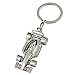 Produktbild Ogquaton Neuheit Silber F1 Formel 1 Rennwagen Charm Schlüsselanhänger Schlüsselanhänger Langlebig und nützlich