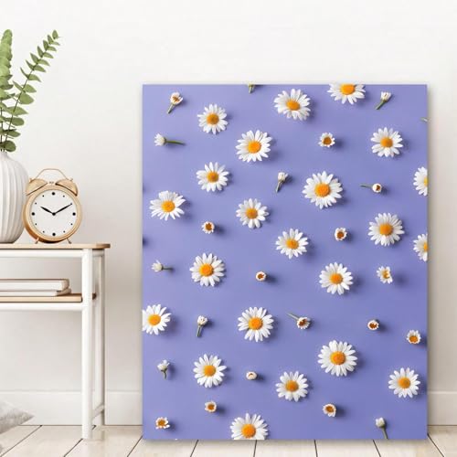 Décoration murale fleur de chrysanthème pour raviver un mur blanc - 2