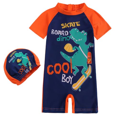 Image of Baby Bucket Swimsuit for Boys | Swimwear with Cap | Swimming Costume | Swimwear and Beachwearr