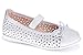 Pablosky 343808, Ballerine Bambina, Bianco, 25 EU