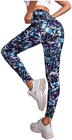 Fashion Printed Workout Pants for Women 