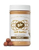 Hazella giv soft butter Sweet decadent hazelnut spread Keto Hazelnut Butter with Nuts (Peanuts & Hazelnuts), MCT Oil, and Monk Fruit Sweetener - Vegan Protein Snack, Gluten Free, Dairy Free, Healthy Snacks for Adults - Protein-Packed Keto Snack