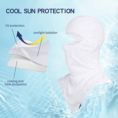 Image of Balaclava - Summer Sun Protection Motorcycle Fishing Sun mask Breathable Windproof Long Face Mask for Men Women
