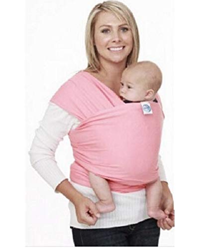 Como Usar Sling para Bebê: Guia Completo Cross-Carry 1 Wrap Sling 100% algodão cor: Rosa Claro