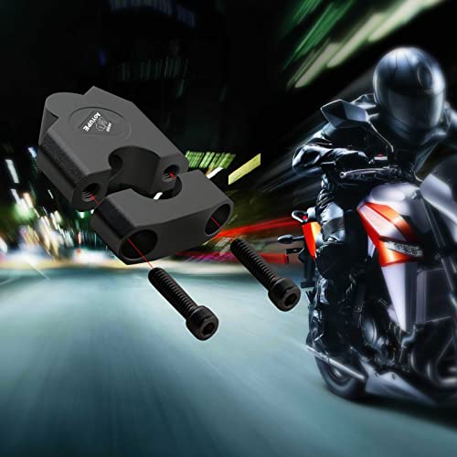 Handlebar Riser Clamp, 2 Pcs 1.18''(30Mm) Height Provide Suitable Seating Position For You, 7/8''(22Mm) Motorcycle Handlebar Riser Compatible With Kawasaki, Honda, Suzuki, Yamaha Atv Dirt Bike Red #TOP4