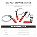 WINMAX TOOLS AUTOMOTIVE 7PCS Oil Filter Wrench Set, Oil Filter Removal Tool with 2-3/4