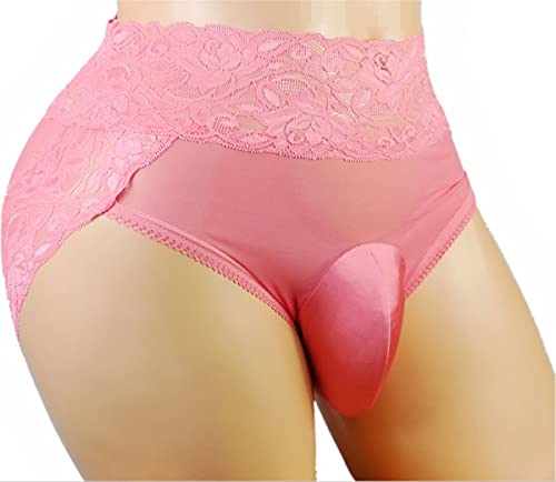 aishani mens lace underwear briefs sissy pouch panties for men QD -2