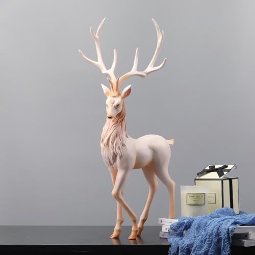 Petites figurines de cerf décoratives à offrir pour fête de Noël